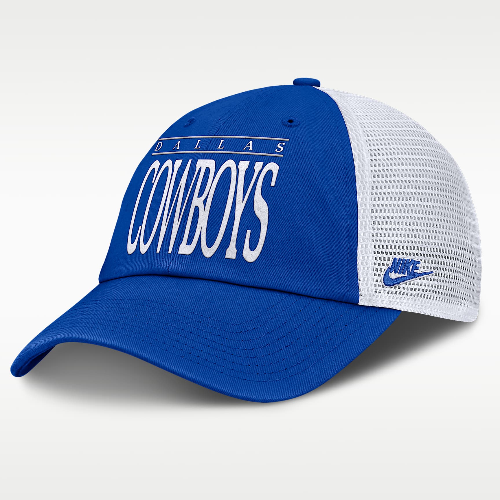 Dallas Cowboys Rewind Club Men's Nike NFL Trucker Adjustable Hat